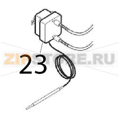 Safety thermostat Angelo Po 0A1FR1G Safety thermostat Angelo Po 0A1FR1GЗапчасть на деталировке под номером: 23