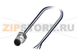 Переходник датчик-исполнительное устройство Receptacles V1S-M12-500 Pepperl+Fuchs Описание оборудованияReceptacles, M12/M12, 4-pin