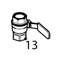 Valve 1" FF Tecnoinox FR43FE7