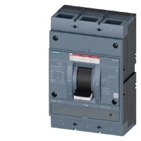 circuit breaker 3VA5 UL frame 800 breaking capacity class  C 100kA @ 480 V 3-pole, line protection TM230,  FTAM, In=600A overload protection Ir=600A fixed short circuit protection Ii=5...10 x In Siemens 3VA5560-7EC32-0AA0