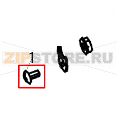 Truss screw Sato LT408 LH Truss screw Sato LT408 LHЗапчасть на деталировке под номером: 1Название запчасти на английском языке: Truss screw Sato LT408 LH.