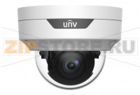 Uniview IPC3534SR3-DVPZ-F Видеокамера IP Купольная антивандальная: моториз. объектив 2.8-12мм, 4MP, Smart IR 30m, WDR 120dB, Ultra 265/H.264/MJPEG, Smart функции, Alarm: 1 in/1 out, Audio: 1 in/1 out, MicroSD, PoE, IP67/IK10