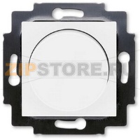 Диммер поворотно-нажимной 60-600 Вт, белый/ледяной ABB 2CHH942247A6001