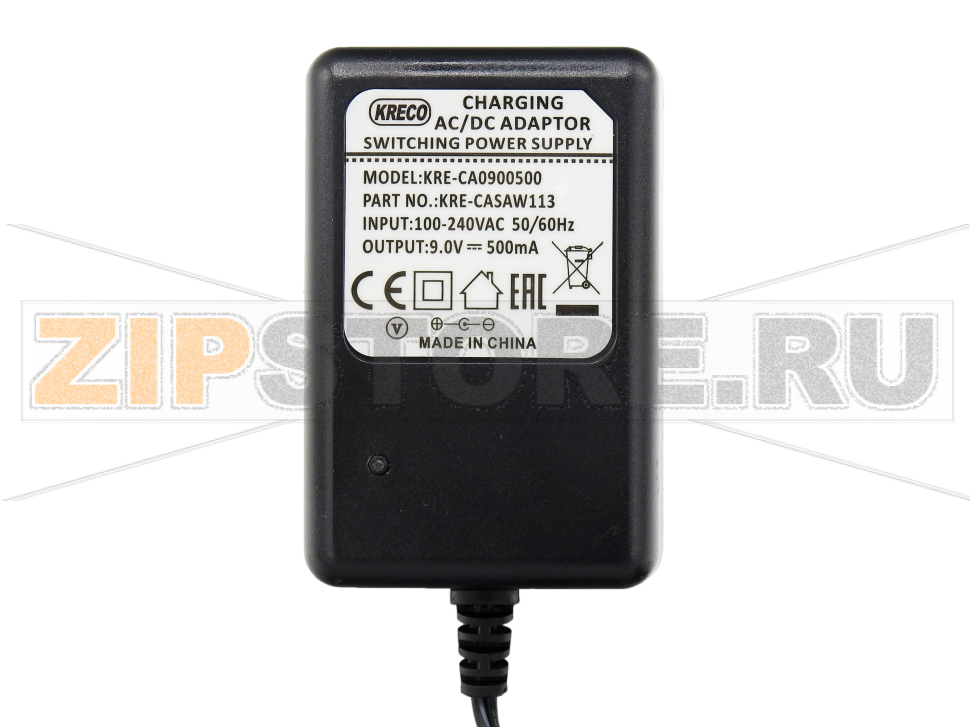 Адаптер (9V, 500mA) для терминала Масса-К A/4D, A.W/4D, AB/4D, AB.W/4D Блок питания (сетевой адаптер, источник питания) HS05-09005003EU (9V, 500mA) для весового терминала Масса-К A/4D, A.W/4D, AB/4D, AB.W/4D