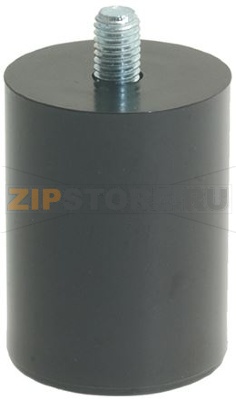 PIEDINO IN PLASTICA M8x10 mm 