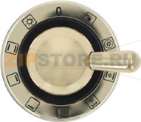 SWITCH KNOB FOR OVEN M BLACK-BRASS