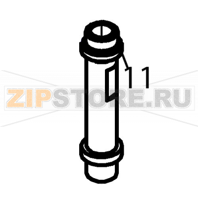 Washing shaft front loading Fagor CO-502 B DD Washing shaft front loading Fagor CO-502 B DDЗапчасть на деталировке под номером: 11Название запчасти Fagor на английском языке: Washing shaft front loading CO-502 B DD.