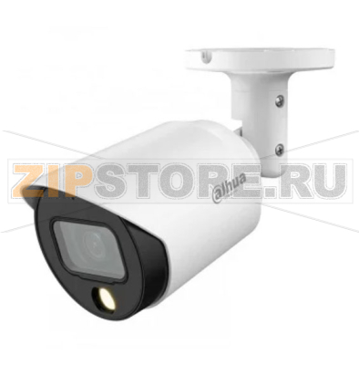 Видеокамера HDCVI, цилиндрическая, уличная Dahua DH-HAC-HFW1239TP-A-LED-0280B-S2 