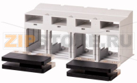 Набор соединителей с крышками, 2/4 полюса, 1000В DC Eaton NZM4-4-XKV2P