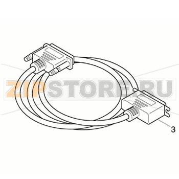 Кабель USB TSC TTP-247 USB-кабель 1,5 метра для принтера TSC TTP-247 1500 ммЗапчасть на сборочном чертеже под номером: 3Количество запчастей в комплекте: 1Название запчасти TSC на английском языке: USB CABLE (1500 mm)