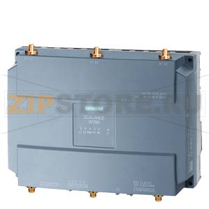 Точка доступа W788-1-RJ45 IEEE 802.11A/B/G/H/N, 2.4/5Ггц, 450Mбит/с, 1 X RJ45, 24VDC, POE, 2x24VDC, IP30 (-40-+60 C), POE, WPA2/802.11 Siemens 6GK5788-2FC00-0AA0 