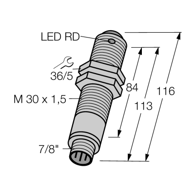 Датчик фотоэлектрический Turck SM30PRLQDB 