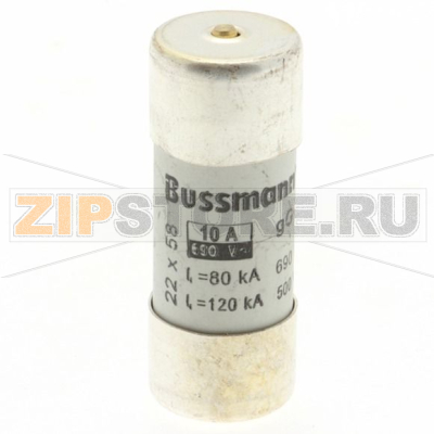 Предохранитель, 10 A, AC 690 В, 80 кА, 22x58 мм, gL/gG, IEC Eaton CYL FUSE &gt;STR &gt;22x58 10A GG 6 