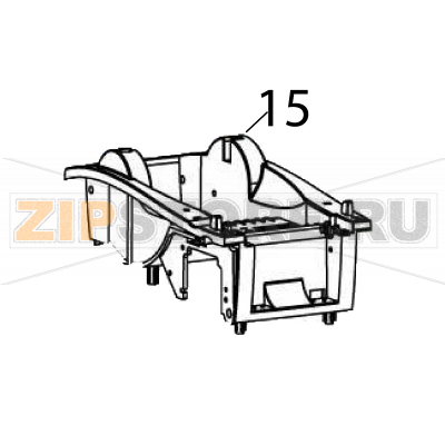 Main frame base Godex RT200i Main frame base Godex RT200iЗапчасть на деталировке под номером: 15Название запчасти Godex на английском языке: Main frame base RT200i.