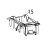Main frame base Godex RT200i