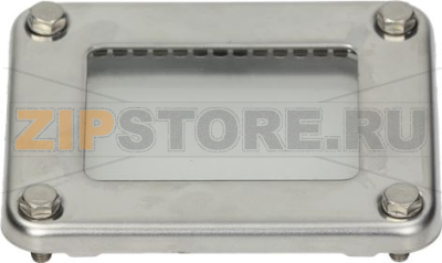 РАМКА УСТАНОВОЧНАЯ СО СТЕКЛОМ И УПЛОТНЕНИЯМИ RATIONAL 40.00.091S 
