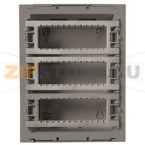 Бокс поста централизации, 18 модулей, монтаж: открытый, антрацитовый ABB 5940.00 