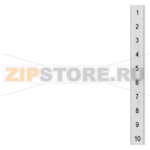 ТАБЛИЧКИ ПЛОСКИЕ ВЕРТИКАЛЬНЫЕ 1 - 10 РАЗМЕР ZBF6 Siemens 8WH8141-3AB05 