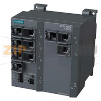 Управляемый промышленный коммутатор SCALANCEX310FE, 10 X 10/100/1000 Mбит/c  с портами RJ45,  диагностика, рез. блок питания, PROFINET-IO DEVICE, Siemens 6GK5310-0BA10-2AA3