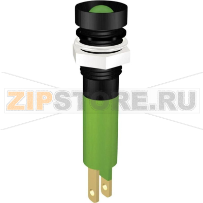 Лампа светодиодная 24 В/DC, индикаторная, зеленая Signal-Construct SWUU08724 