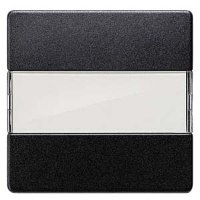 DELTA I-SYSTEM ЧЕРНЫЙ МЕТАЛЛИК ВЫКЛЮЧАТЕЛЬ 1 КЛАВИША С ПОЛЕМ ДЛЯ НАДПИСИ 55X55MM Siemens 5TG6230