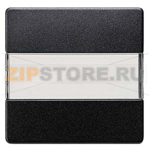 DELTA I-SYSTEM ЧЕРНЫЙ МЕТАЛЛИК ВЫКЛЮЧАТЕЛЬ 1 КЛАВИША С ПОЛЕМ ДЛЯ НАДПИСИ 55X55MM Siemens 5TG6230 