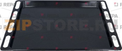 DRIP TRAY ENAMELLED BLACK PYRO INDESIT C 