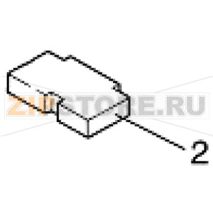 Крышка карты памяти TSC TTP-243E Plus Крышка карты памяти для принтера TSC TTP-243E PlusЗапчасть на сборочном чертеже под номером: 2Количество запчастей в комплекте: 1Название запчасти TSC на английском языке: Memory Module Cover