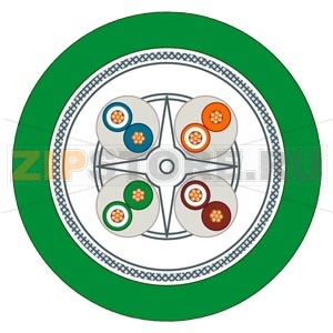 IE FC  TP Trailing Cable GP 4x2 TP installation cable CAT6A AWG 24, for connection to IE FC RJ45 plug 4x 2, AWG24, sold by the meter, delivery length max. 1000 m minimum order 20 m Siemens 6XV1878-2C 