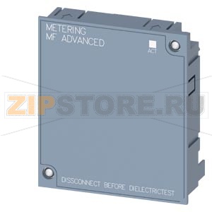 metering function MF Advanced for ETUs, 6-series ETUs accessory for circuit breaker 3WL10 / 3VA27 Siemens 3VW9011-0AT04 