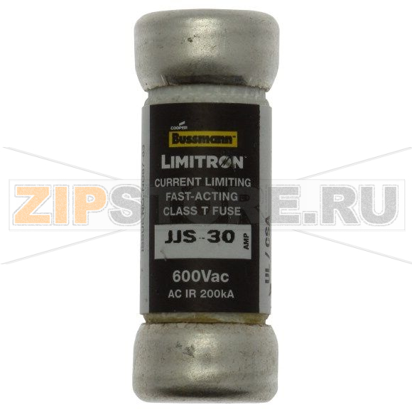 Предохранитель, 30 A, AC 600 В, 200 кА, 14x38 мм, T, UL, сверхбыстрый Eaton TRON FAST ACTING FUSE 