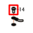 Machine screw, P, NI, M3*5, SPW only Godex EZ-1305