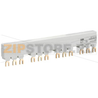 Разводка шинная, трехфазная, Iu=100 А,PS1-4-1-100 ABB 1SAM201916R1114