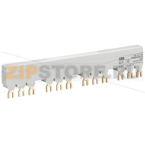 Разводка шинная, трехфазная, Iu=100 А,PS1-4-1-100 ABB 1SAM201916R1114 