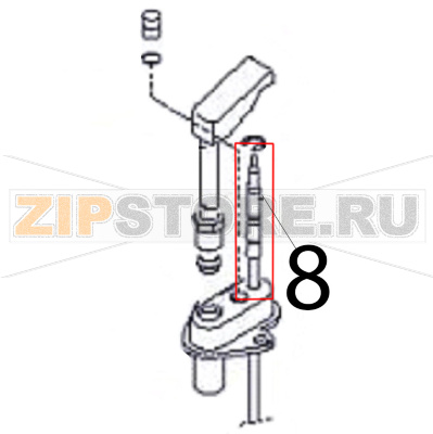 Termocoppia M8x1x600 Angelo Po 1G1FA0G Termocoppia M8x1x600 Angelo Po 1G1FA0GЗапчасть на деталировке под номером: 8