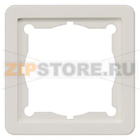 DELTA PROFIL ТИТАНОВО-БЕЛЫЙ ПРОМЕЖУТОЧНАЯ РАМКА 65Х65ММ ДЛЯ УСТАНОВКИ УСТРОЙСТВ 51Х51ММ Siemens 5TG1806