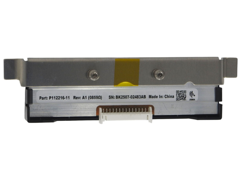Печатающая термоголовка Zebra ZT211 (203dpi) Печатающая головка для принтера Zebra ZT211 (203dpi)Запчасть на деталировке под номером: 1