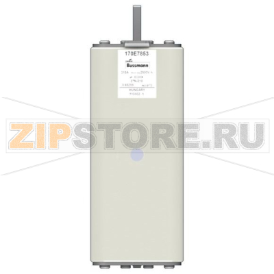 Предохранитель, 315 A, AC 2500 В, DIN 3, aR, Индикатор типа Т Eaton FUSE 315A 2500V 3TN/210 AR 