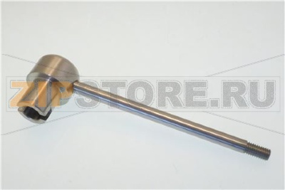 LEVA COMANDO INOX dm.8x135 CON MOZZO dm. 