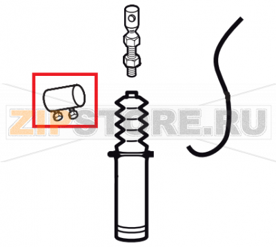 Clip Lainox NAEB101R      Clip Lainox NAEB101RЗапчасть на сборочном чертеже под номером: P38 AНазвание запчасти на английском&nbsp;языке:&nbsp;Clip Lainox NAEB101R