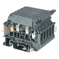 Клемма с держателем предохранителя, серая CHIKU RTB 4-HESI