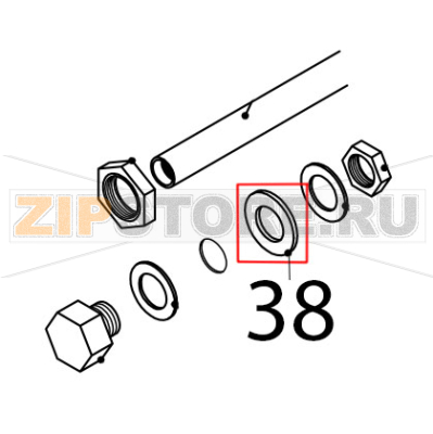 Gasket Silanos N700 PS Gasket Silanos N700 PSЗапчасть на деталировке под номером: 38