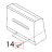 Cover holding screw TL-233-4 Toshiba TEC B-SX4T-GS20-QM-R