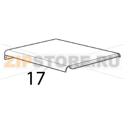 Top panel Scotsman AC 56 Top panel Scotsman AC 56Запчасть на деталировке под номером: 17