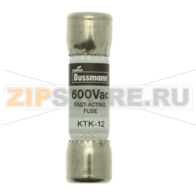 Предохранитель, 12 A, AC 600 В, 100 кА, 10x38 мм, UL, CSA, быстродействующий Eaton LIMITRON FAST 