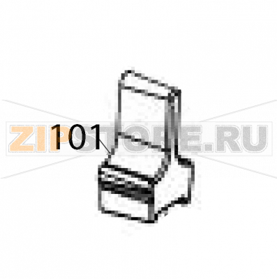 Knob B (pressure) Sato TG308 Knob B (pressure) Sato TG308Запчасть на деталировке под номером: 101Название запчасти на английском языке: Knob B (pressure) Sato TG308.