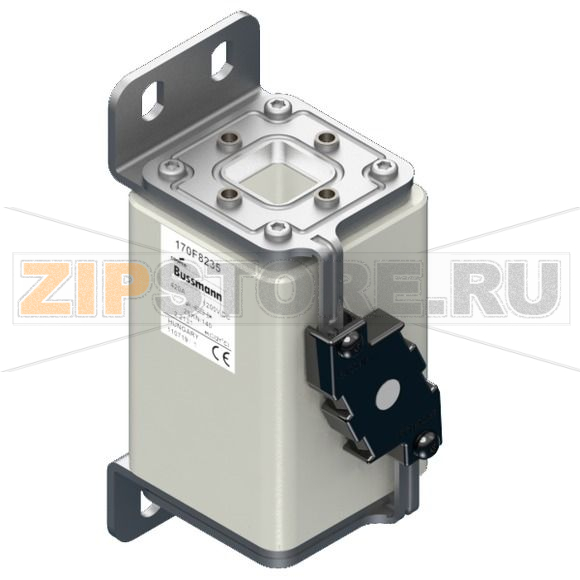 Предохранитель, 420 A, DC 1200 В, 100 кА, size 2, 65x90x165 мм, aR, IEC Eaton FUSE 420A 1200V 2 