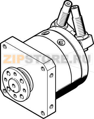 Привод неполноповоротный Festo DSM-T-40-270-CC-FW-A-B 