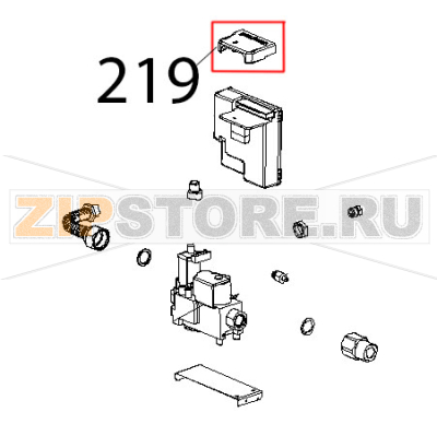 Coperchio Unox XVC 515G Coperchio Unox XVC 515GЗапчасть на деталировке под номером: 219