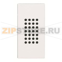 Механизм зуммера, одномодульный, альпийский белый ABB 2CLA211900N1101